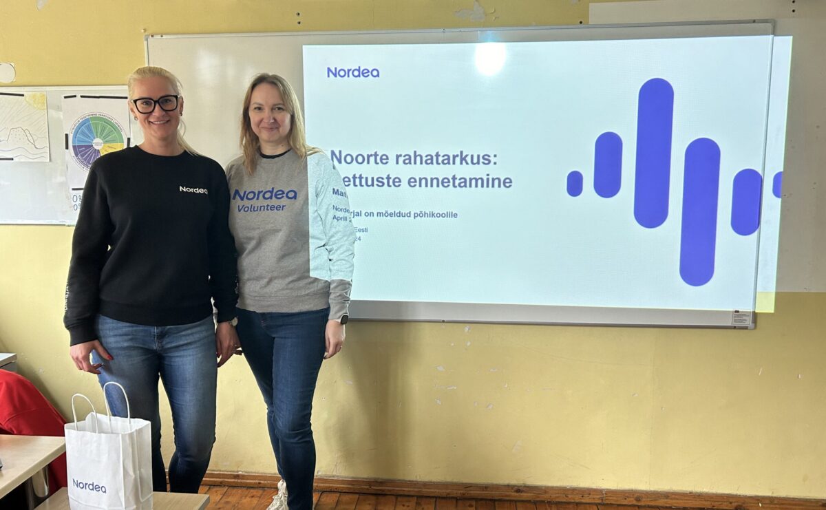 Nordea Panga töötajate jaoks on vabatahtlik tegevus osa ettevõtte kultuurist ja väärtustest. Võimalus panustada tööajast […]
The post Südamega kogukonna heaks: 